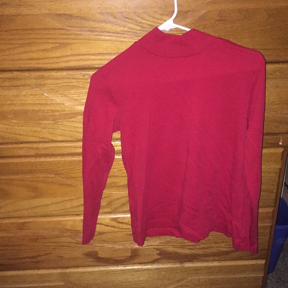 red long sleeve